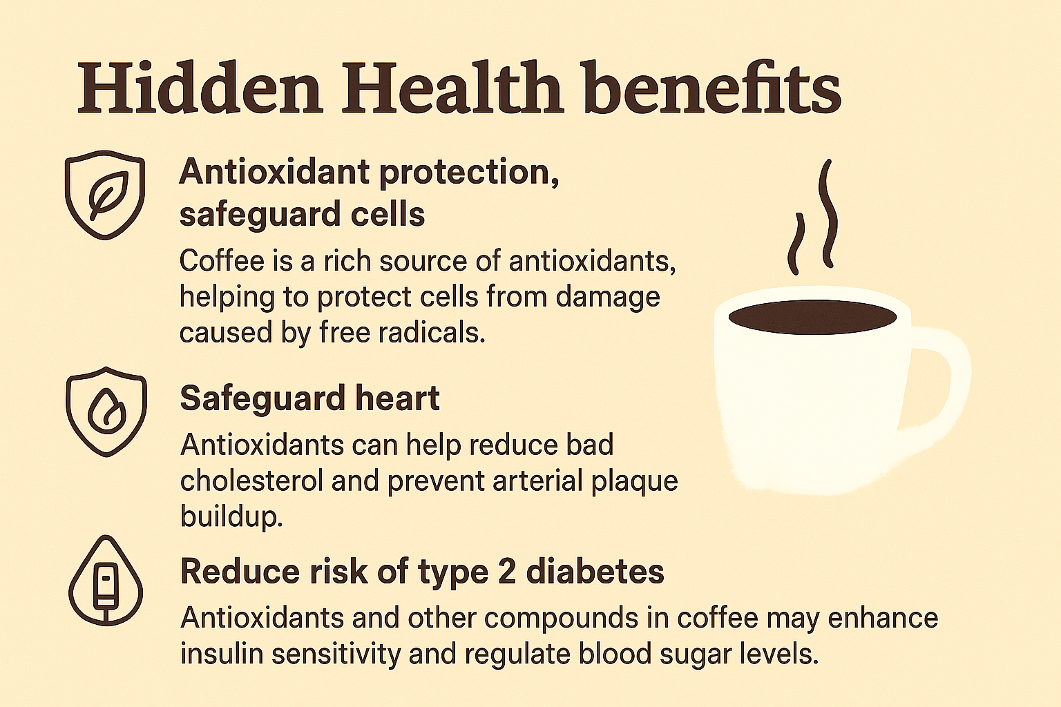 Benefits of drinking coffee in the morning