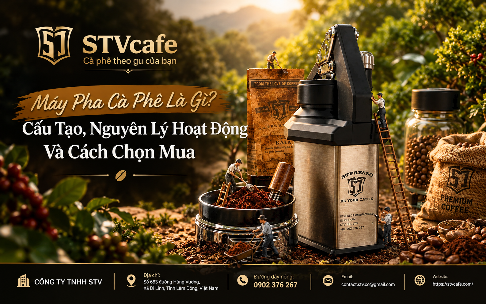 STVcafe – Cà phê theo gu của bạn, đồng hành cùng hành trình khám phá hương vị