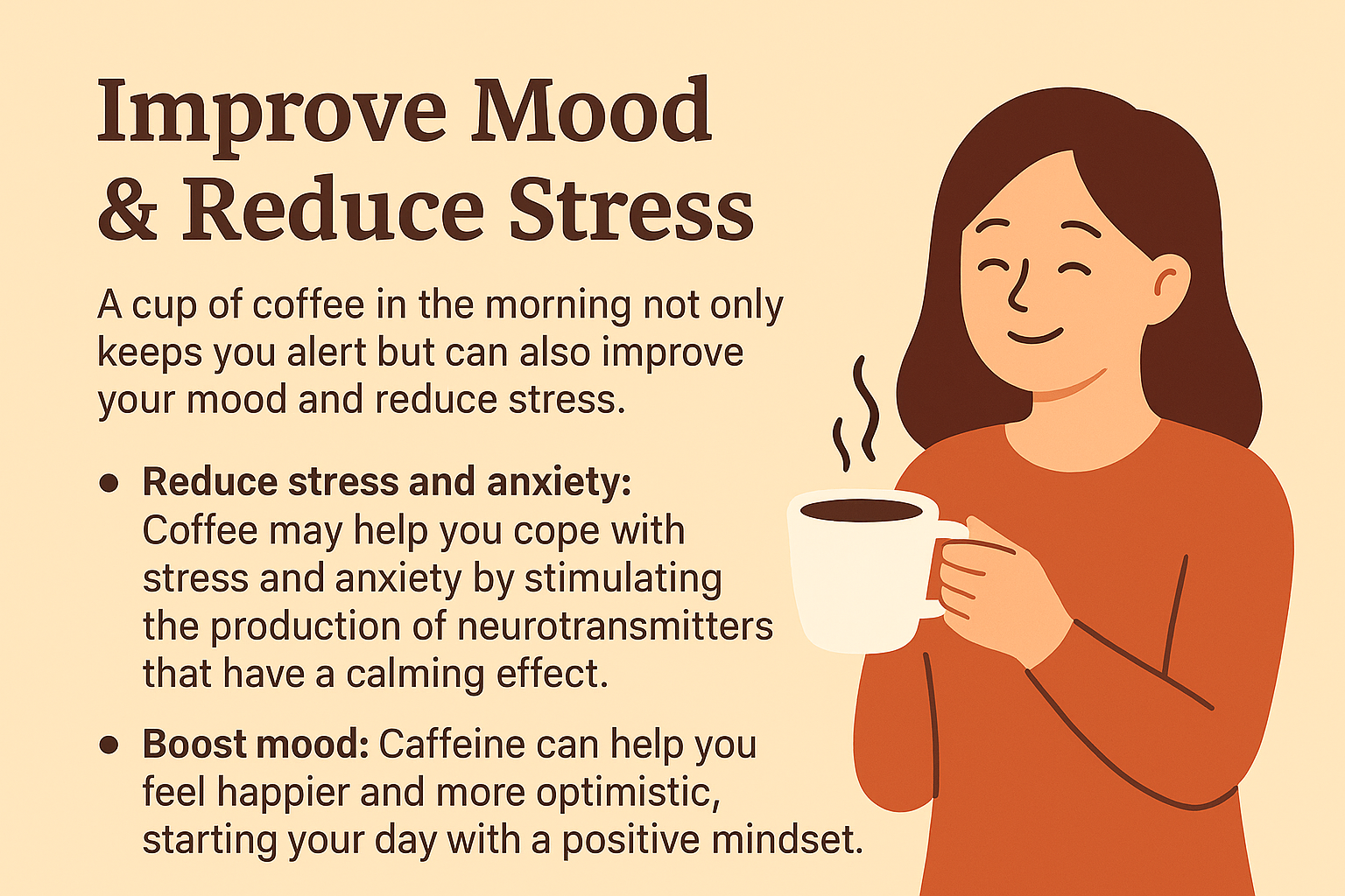Improve mood and reduce stress